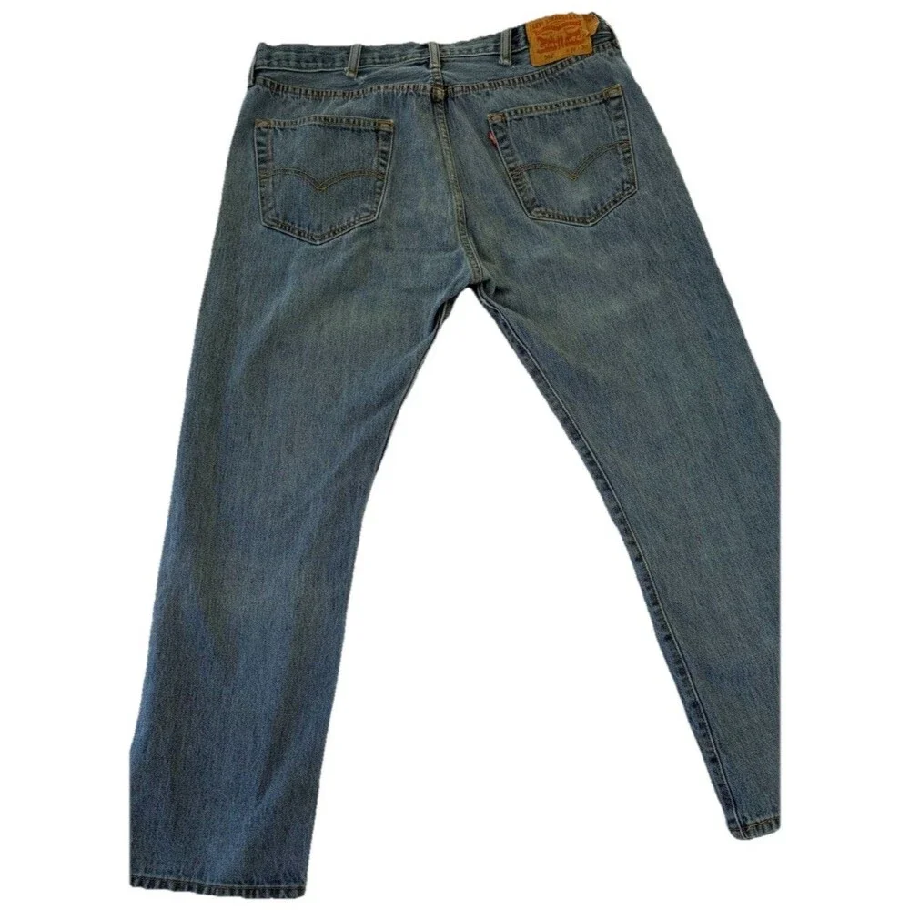 Levi’s 501 Jeans Mens 38x30 Button Fly Straight Leg Medium Wash Classic Denim